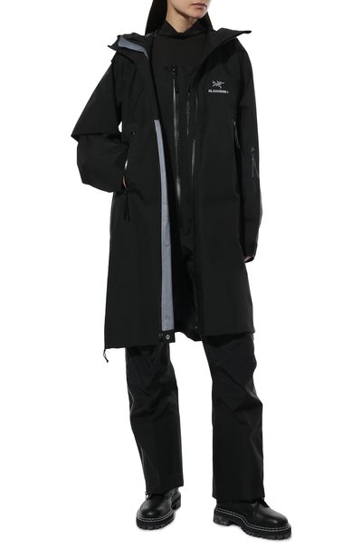 Плащ с капюшоном arc’teryx x jil sander+ JIL SANDER, арт. JPPT684313-WT466818A, фото 2
