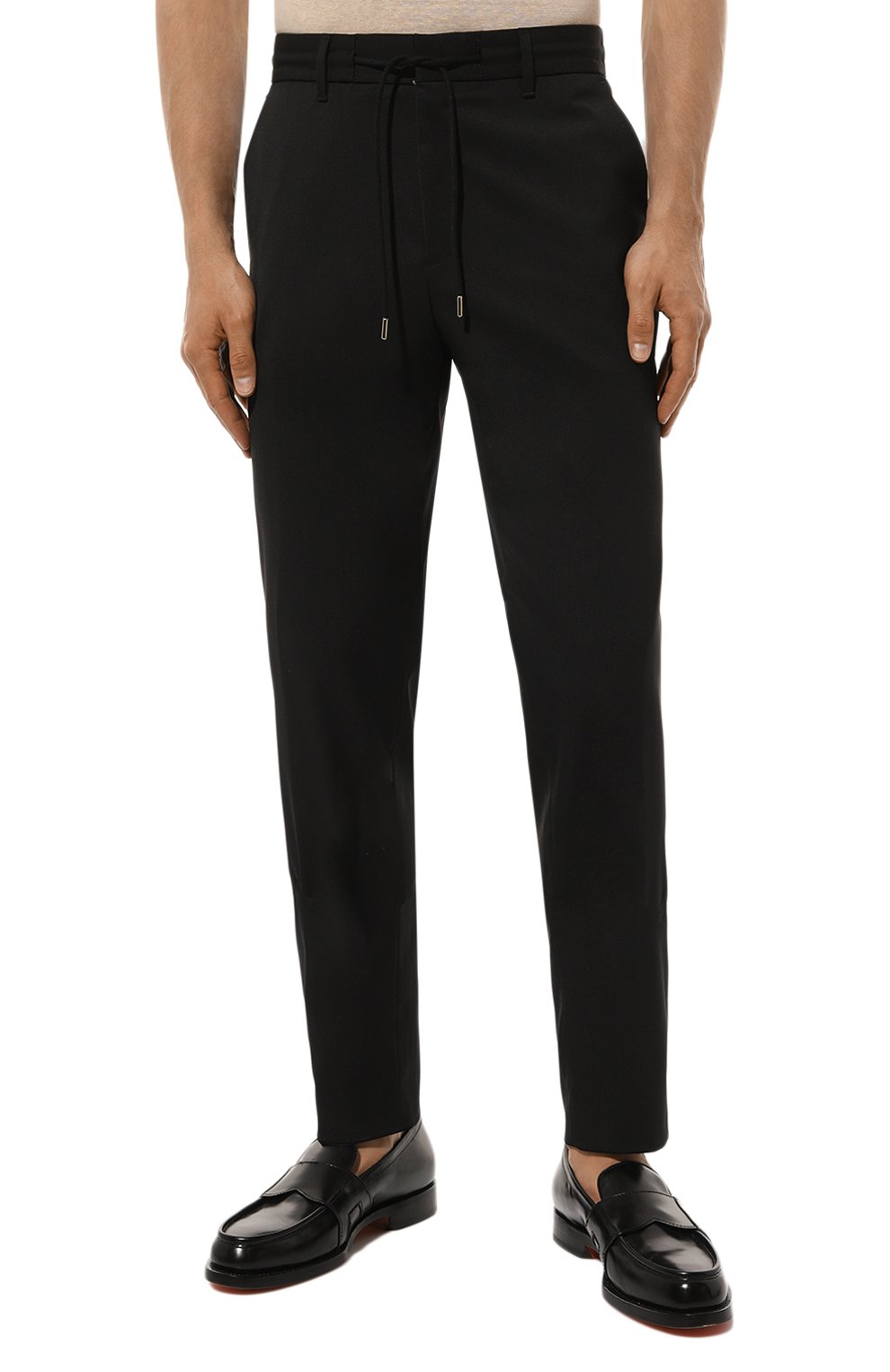 Брюки BOSS черного цвета по цене 23900 руб., арт. 50510103, фото 3 Брюки BOSS, арт. 50510103, фото 3