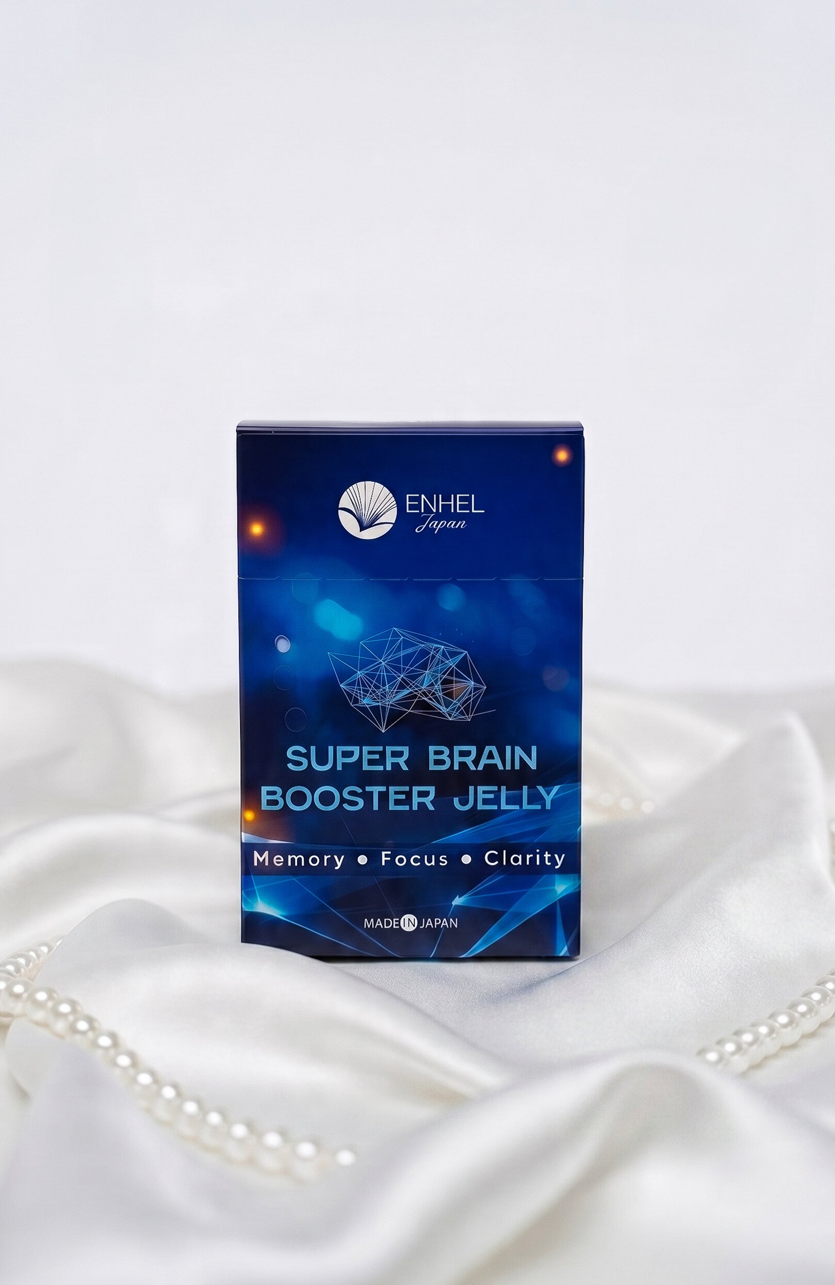 Желе для мозга со вкусом винограда super brain booster jelly (15шт.) ENHEL BEAUTY, арт. 4589449701847, фото 2