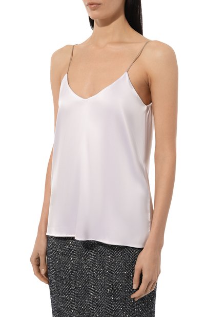 Двусторонний шелковый топ LA NEIGE, арт. #TOP-1-SS-ORG-12, фото 3