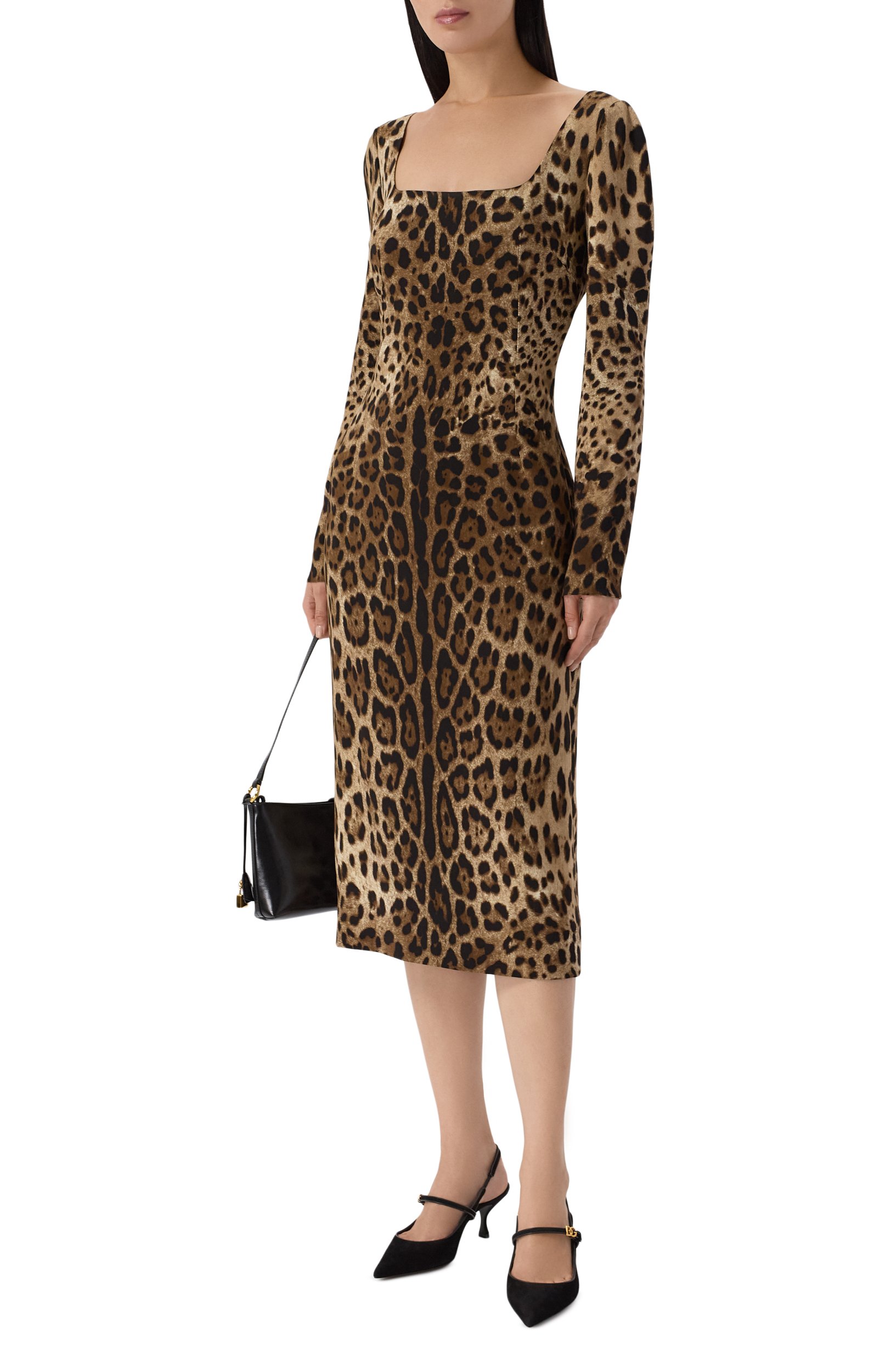 Замшевые туфли new cardinale 60 DOLCE & GABBANA черного цвета по цене 89950 руб., арт. CG1068/AQ134, фото 3 Замшевые туфли new cardinale 60 DOLCE & GABBANA, арт. CG1068/AQ134, фото 3