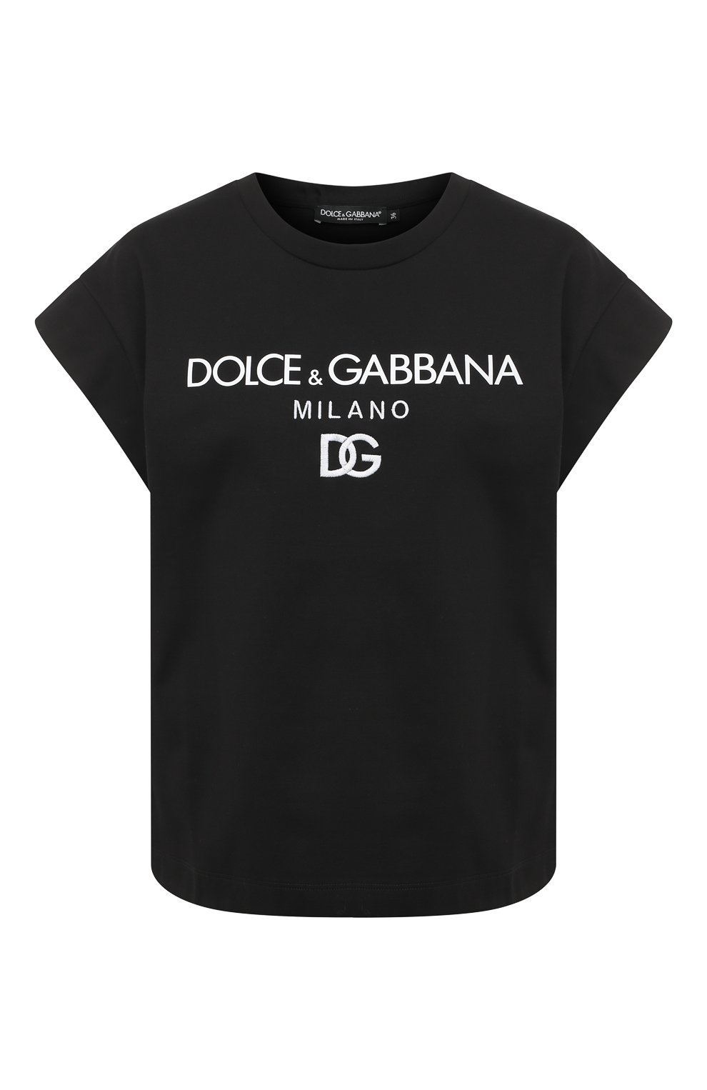 Хлопковая футболка DOLCE & GABBANA, арт. F8Q31Z/G7G3D, фото 1
