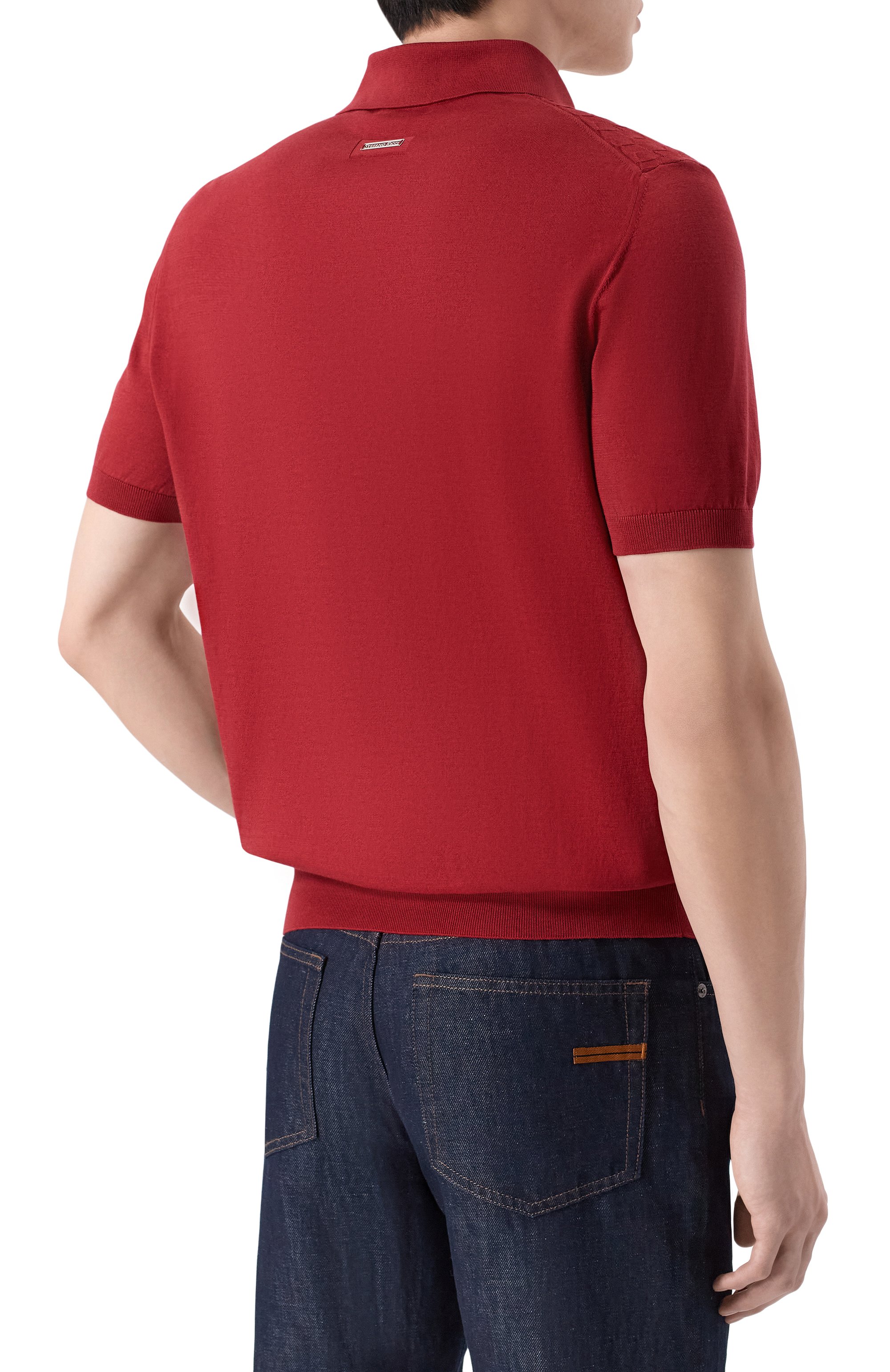 Поло из шелка и хлопка STEFANO RICCI, арт. K818110P13/F26176, фото 4