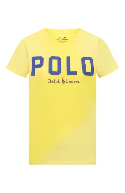 Женская хлопковая футболка POLO RALPH LAUREN, арт. 211780287