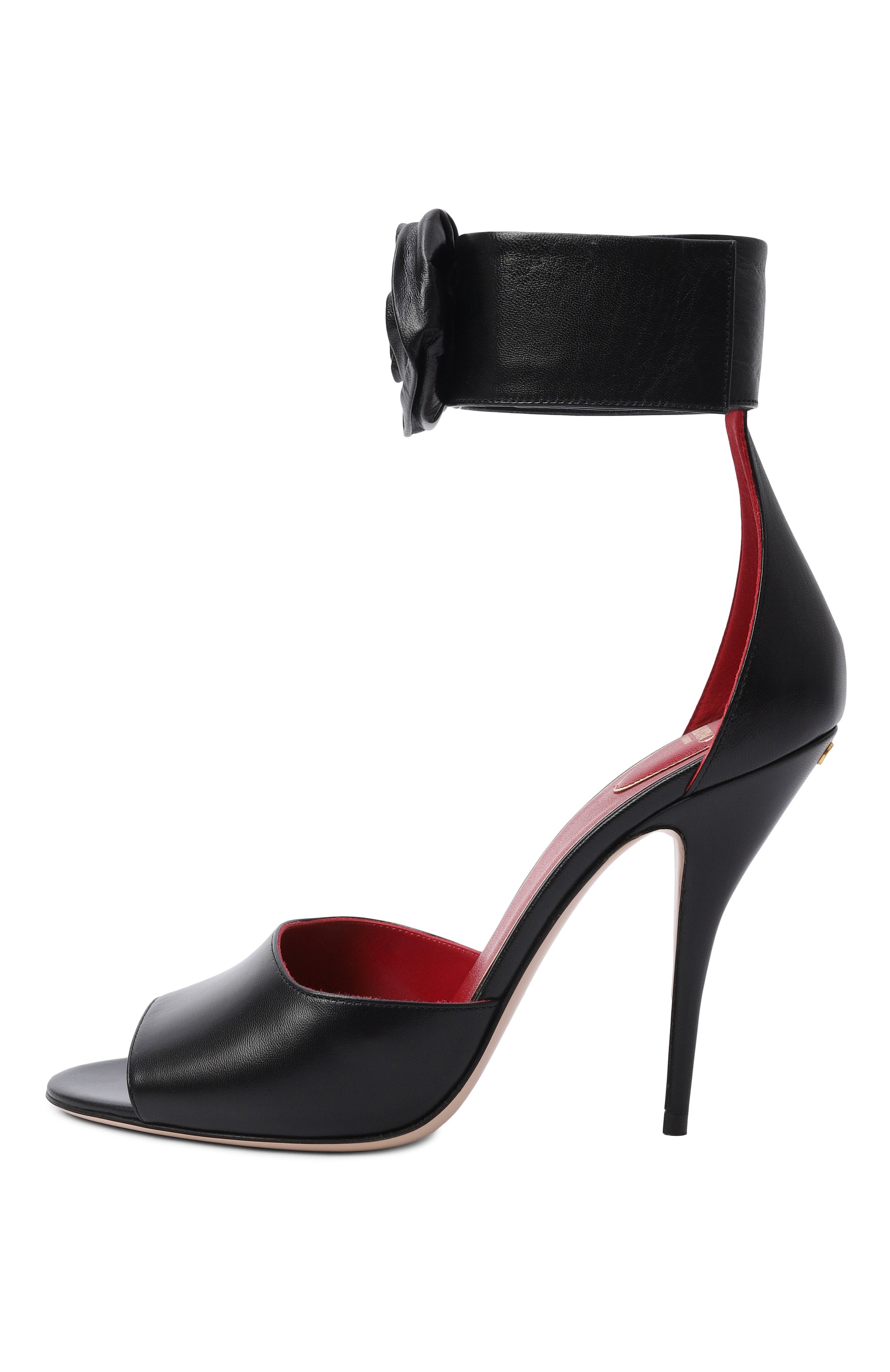 Кожаные босоножки drip rose 105 VALENTINO, арт. 8W2S0MY5/RDW, фото 4