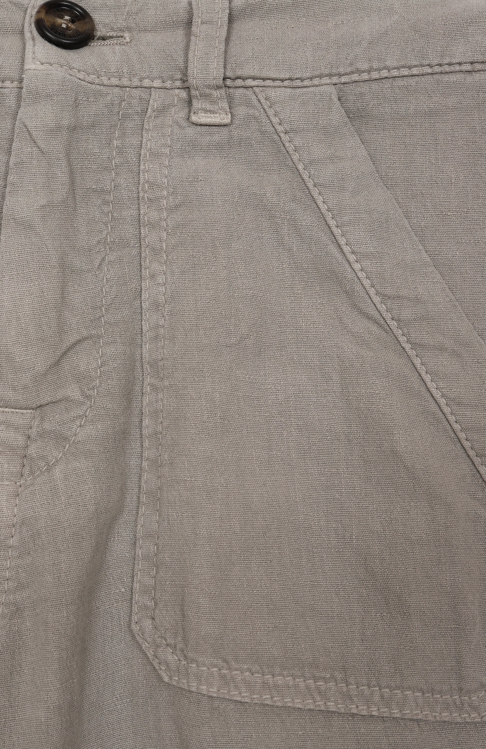 Льняные брюки BRUNELLO CUCINELLI, арт. B236PP117A, фото 3