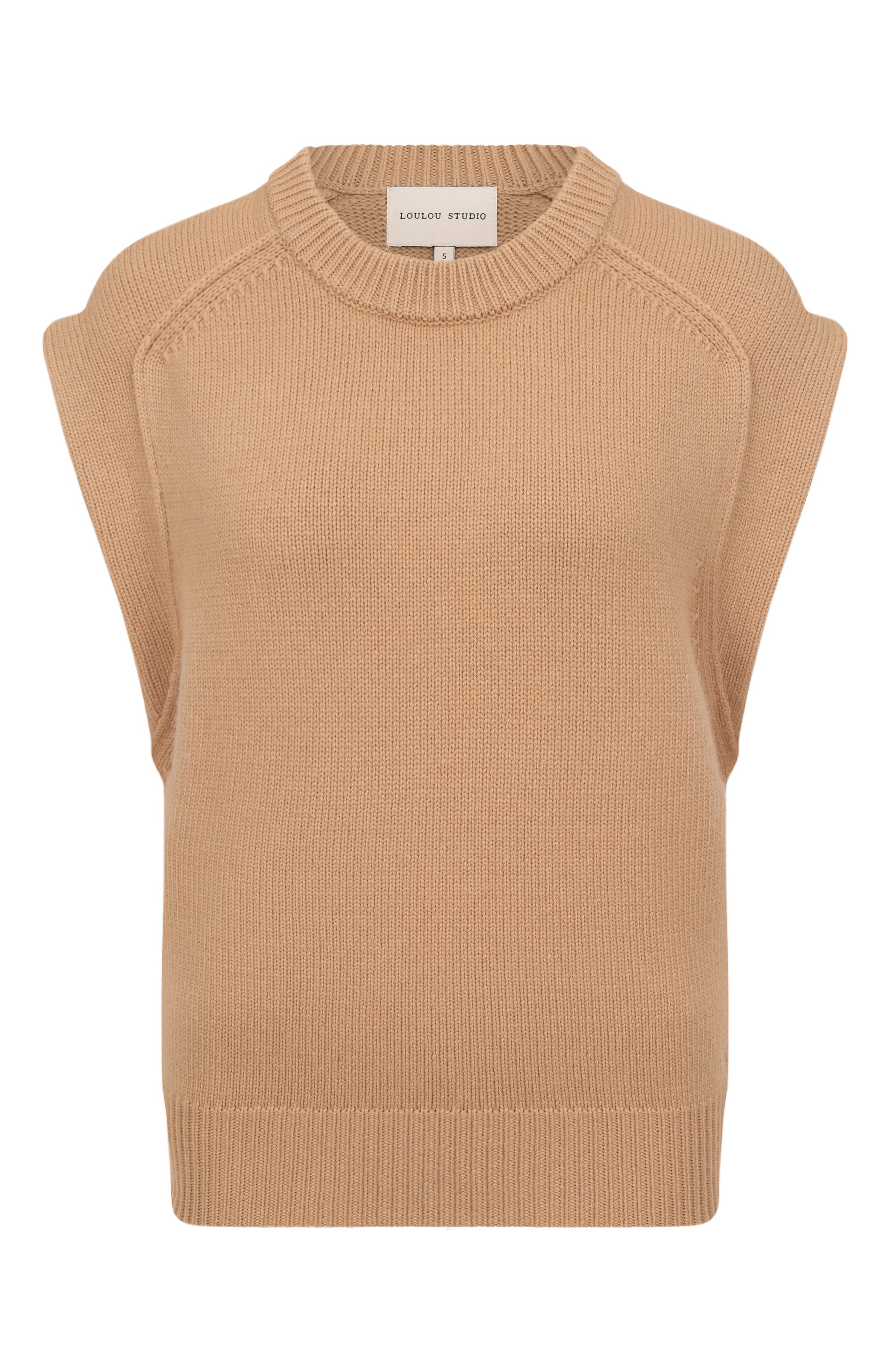 Жилет из шерсти и кашемира LOULOU DE SAISON, арт. MARI, фото 1