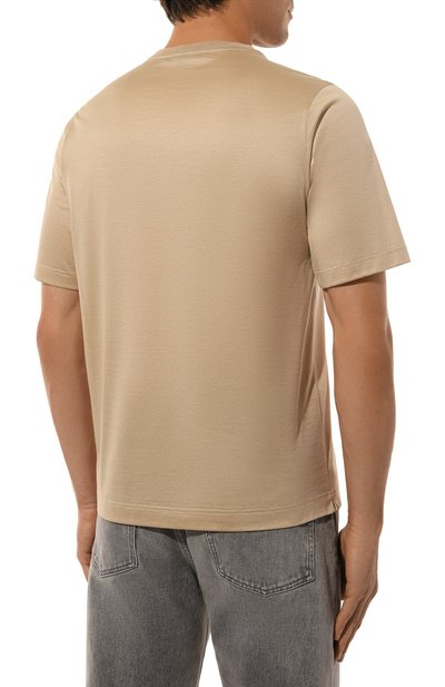 Хлопковая футболка ZILLI, арт. TSR02HM0110VZL000, фото 4