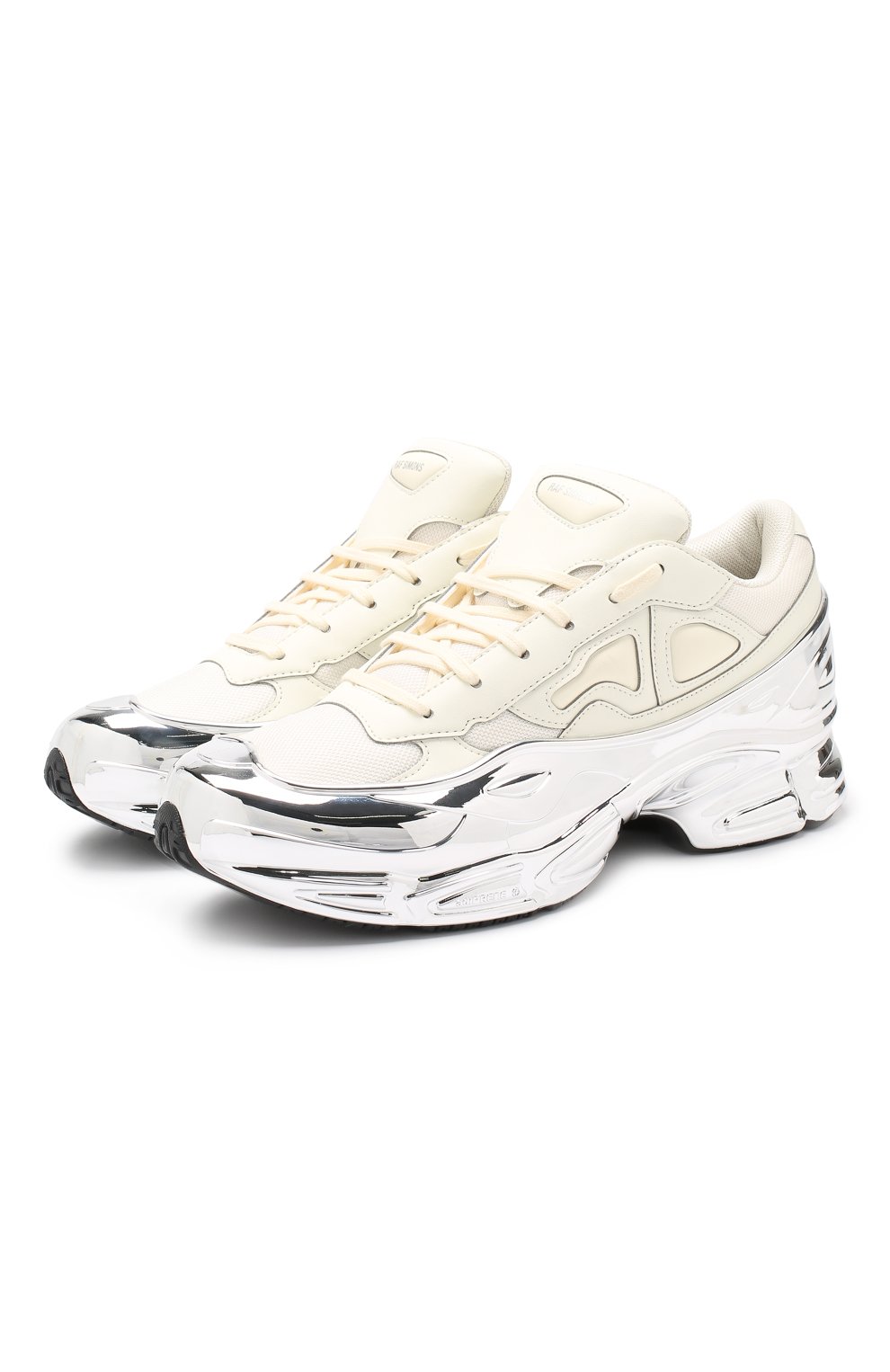 Мужские текстильные кроссовки rs ozweego ADIDAS BY RAF SIMONS белого цвета, арт. EE7945/M | Фото 1 (Материал внешний: Текстиль; Материал внутренний: Не назначено, Текстиль; Стили: Гранж; Материал сплава: Проставлено; Материал утеплителя: Без утепл�ителя; Подошва: Плоская; Драгоценные камни: Проставлено; Статус проверки: Проверена категория)