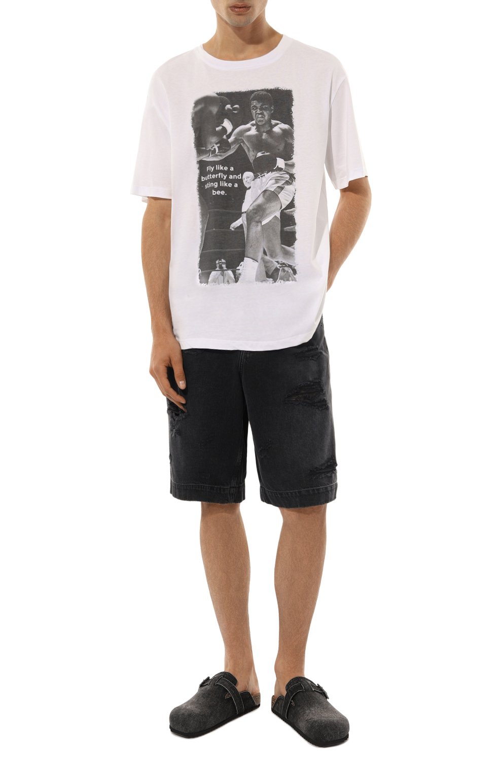 Хлопковая футболка BISIBIGLIO, арт. ALI BUTTERFLY BEE, фото 2