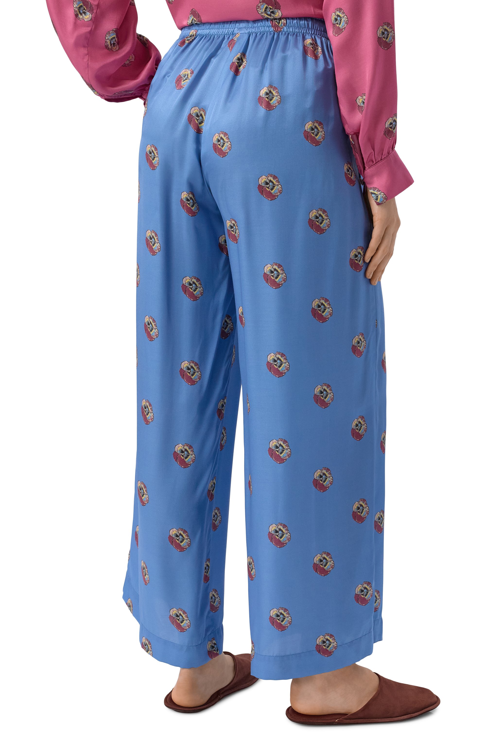 Пижама из хлопка и шелка ANY WOWZERS, арт. BOWIE02P-LEABP, фото 6