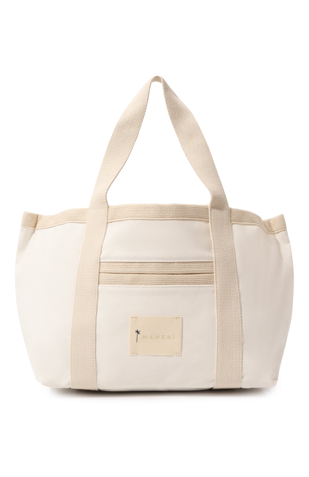 Сумка-шопер MANEBI белого цвета по цене 11650 руб., арт. B 0.1 AT, фото 1 Сумка-шопер MANEBI, арт. B 0.1 AT, фото 1