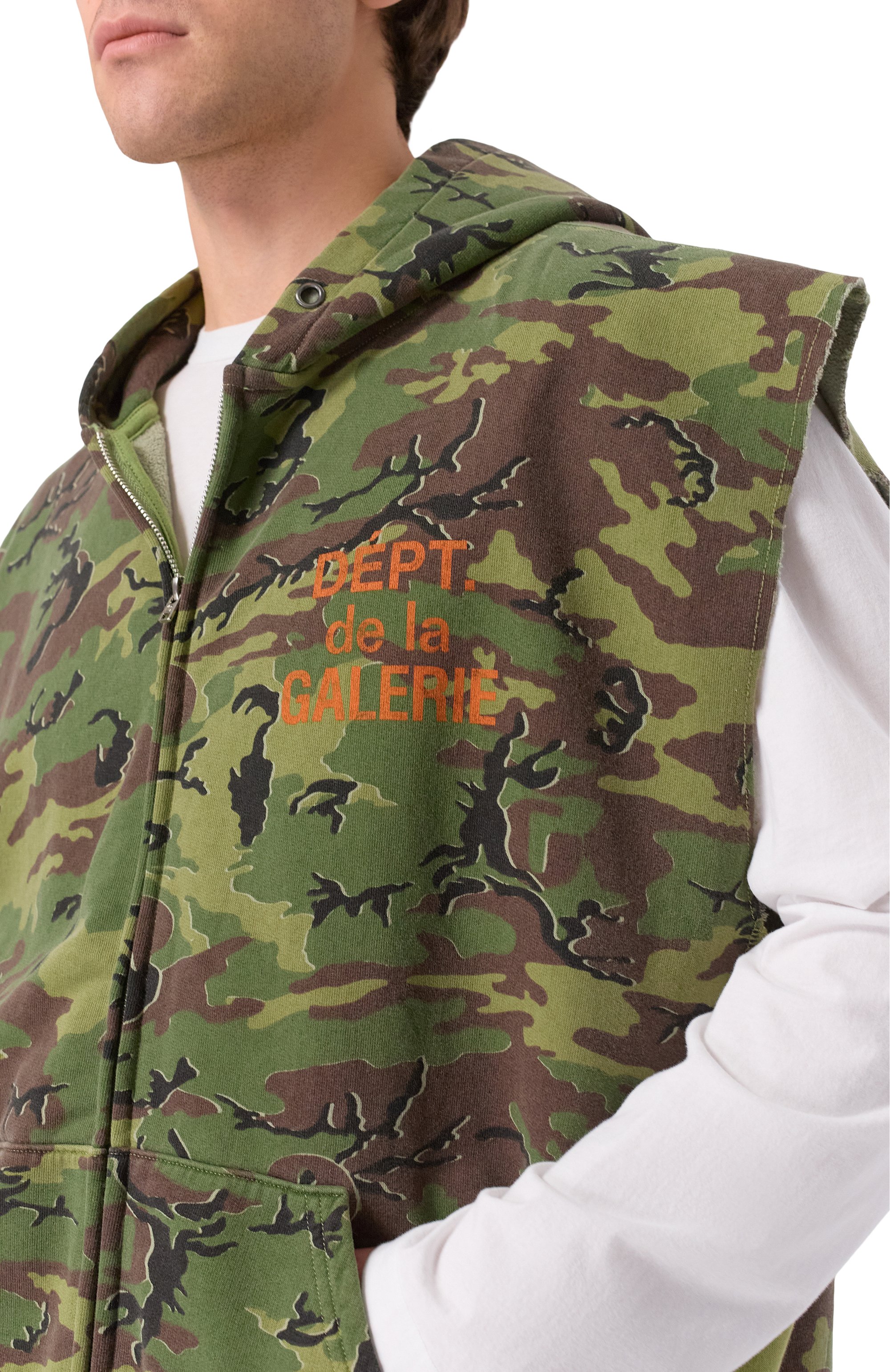 Хлопковый жилет GALLERY DEPT., арт. FZC-50048, фото 5