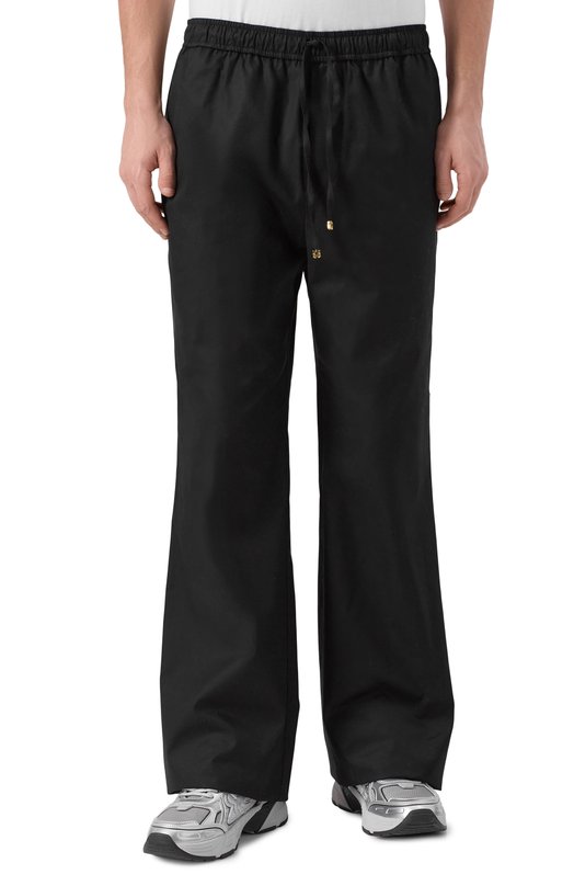 Хлопковые брюки Amiri AMPACA1047 Чёрный  AMPACA1047 Фото 3