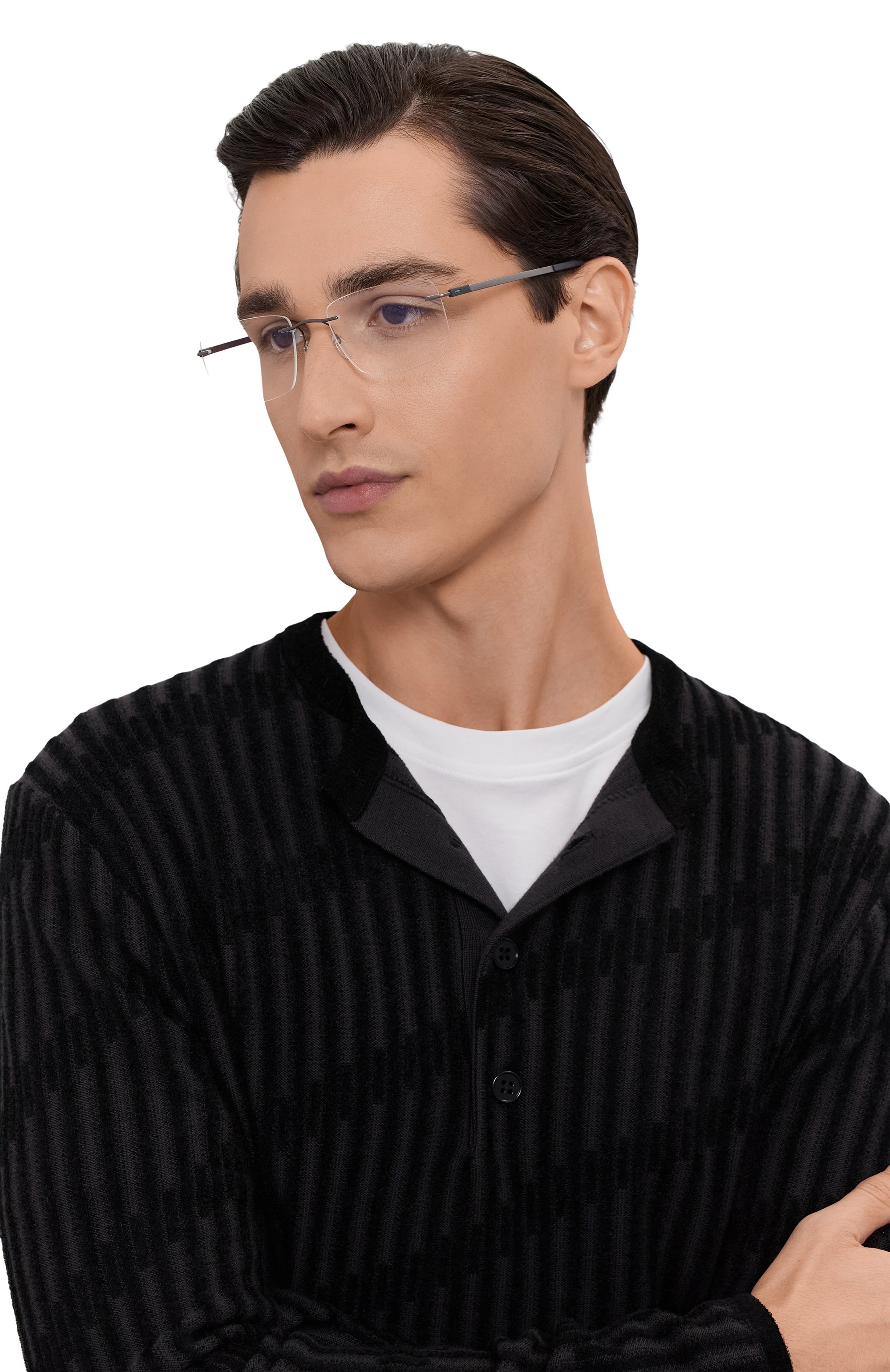 Оправа SILHOUETTE серого цвета по цене 36400 руб., арт. 5573/6560, фото 2 Оправа SILHOUETTE, арт. 5573/6560, фото 2