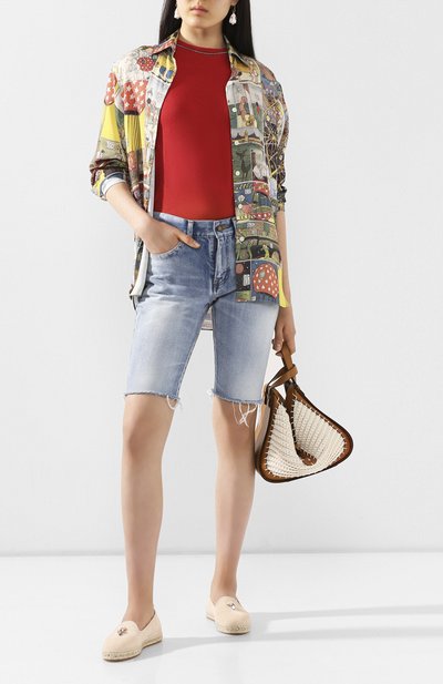 Замшевые эспадрильи espadrillas my charms с декором LORO PIANA, арт. FAF6258, фото 2