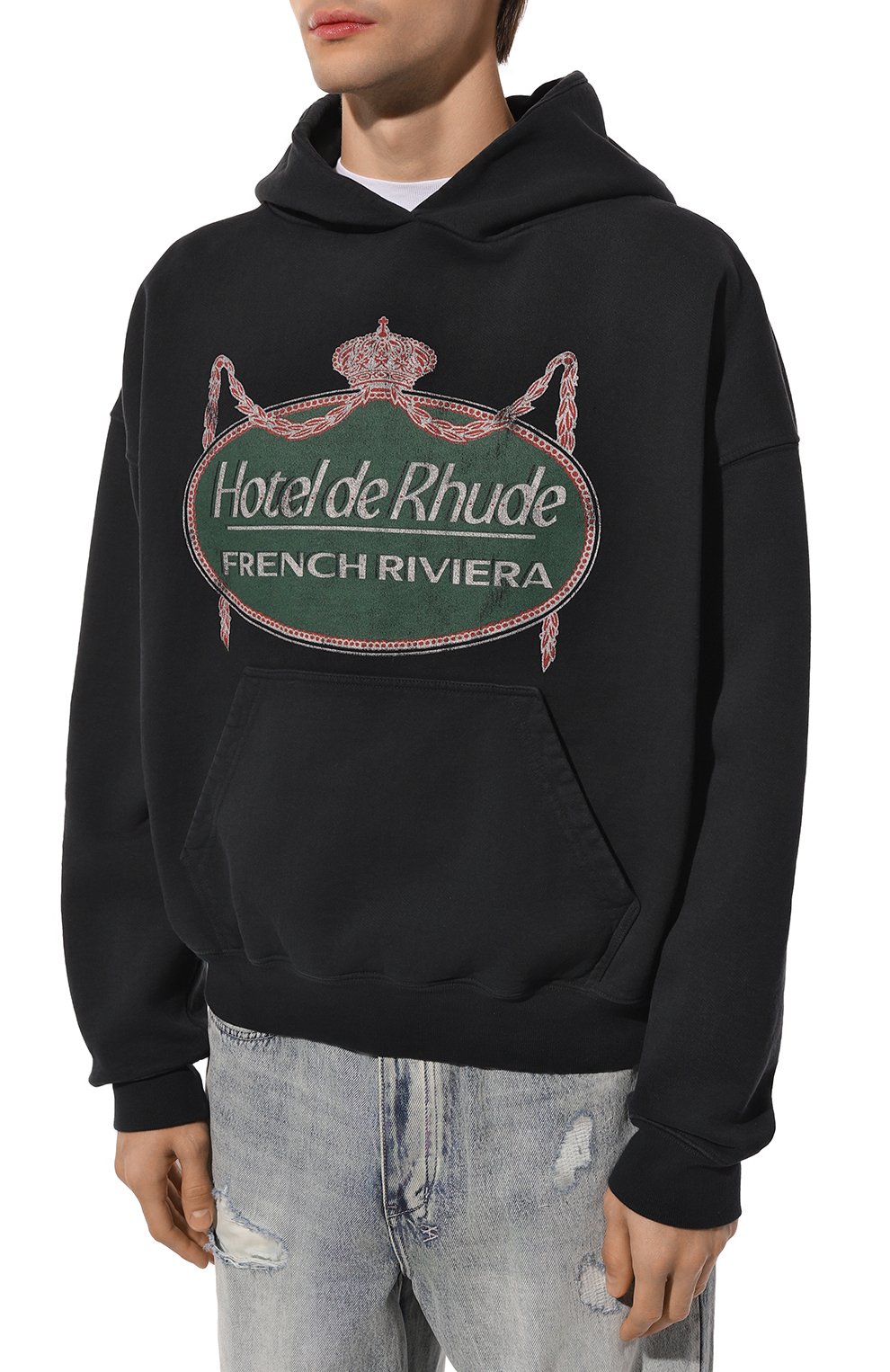 Хлопковое худи RHUDE, арт. RHPS24H004012610, фото 3