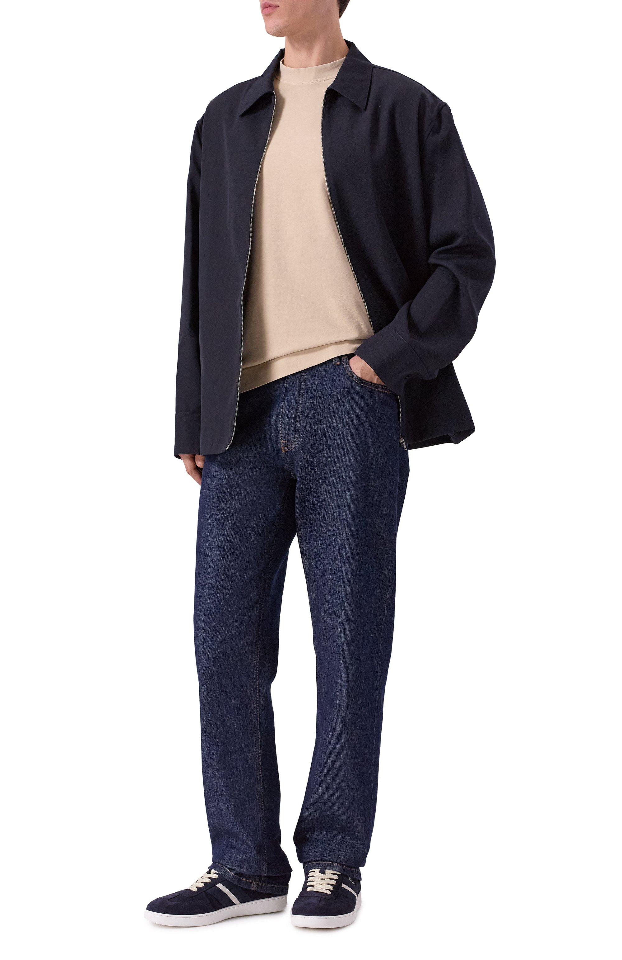 Замшевые кеды retro crest BALLY, арт. MSK0F7/SU005, фото 2