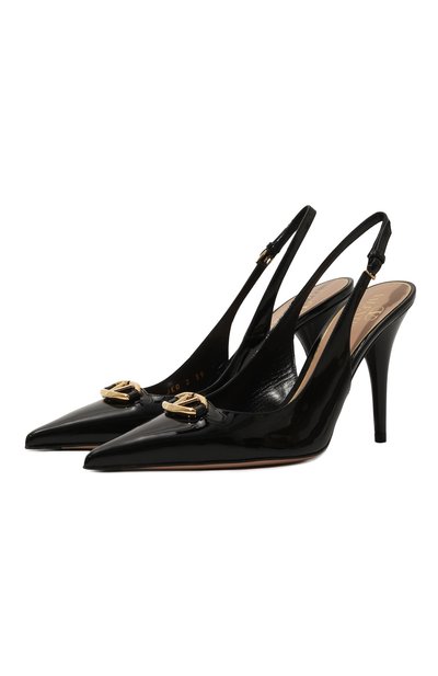 Женские кожаные туфли vlogo VALENTINO, арт. 5W2S0JE0/LHS