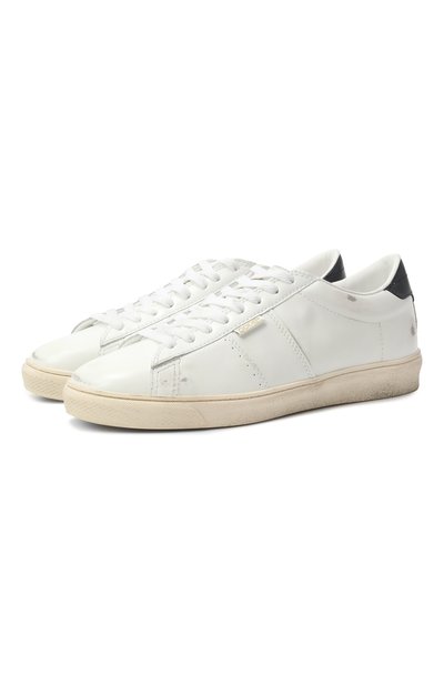 Мужские кожаные кеды matchstar GOLDEN GOOSE DELUXE BRAND, арт. GMF00796.F006921