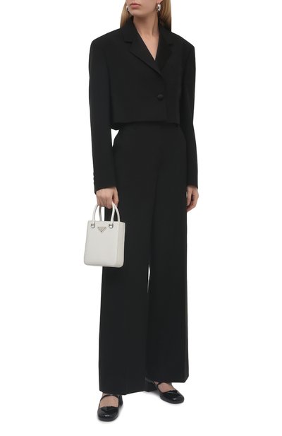 Жакет PRADA черного цвета по цене 240000 руб., арт. P514M-1Z9M-F0002-221, фото 2 Жакет PRADA, арт. P514M-1Z9M-F0002-221, фото 2