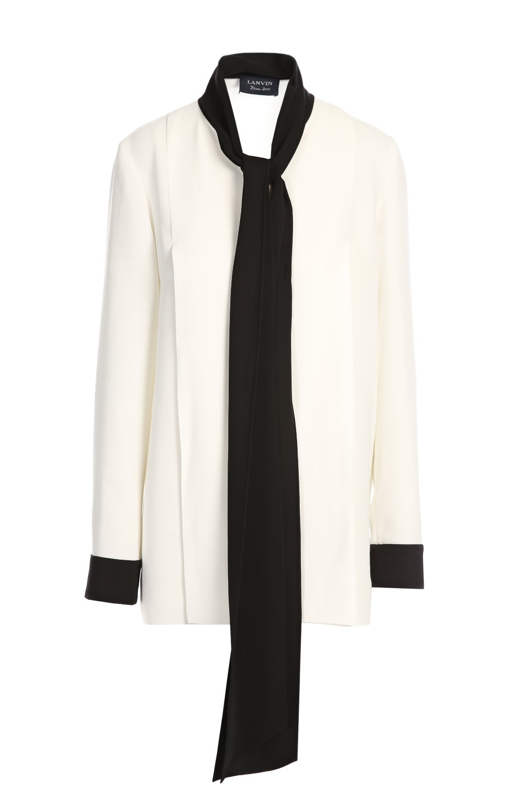 Блуза LANVIN бежевого цвета по цене 114000 руб., арт. RW-T06029-2771-A15, фото 1 Блуза LANVIN, арт. RW-T06029-2771-A15, фото 1