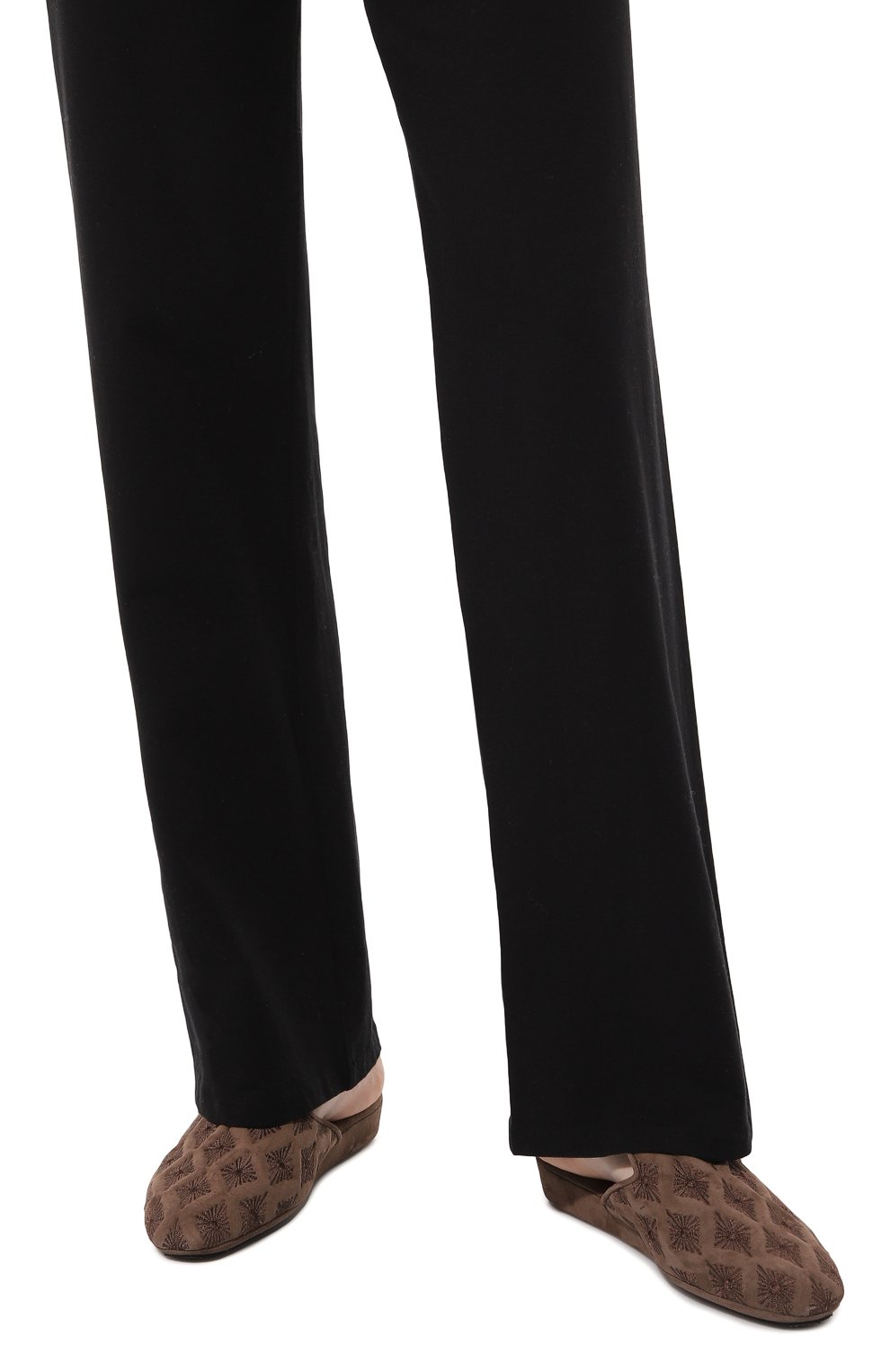 Домашние туфли из замши HOMERS AT HOME, арт. 19374R/ANTE, фото 3