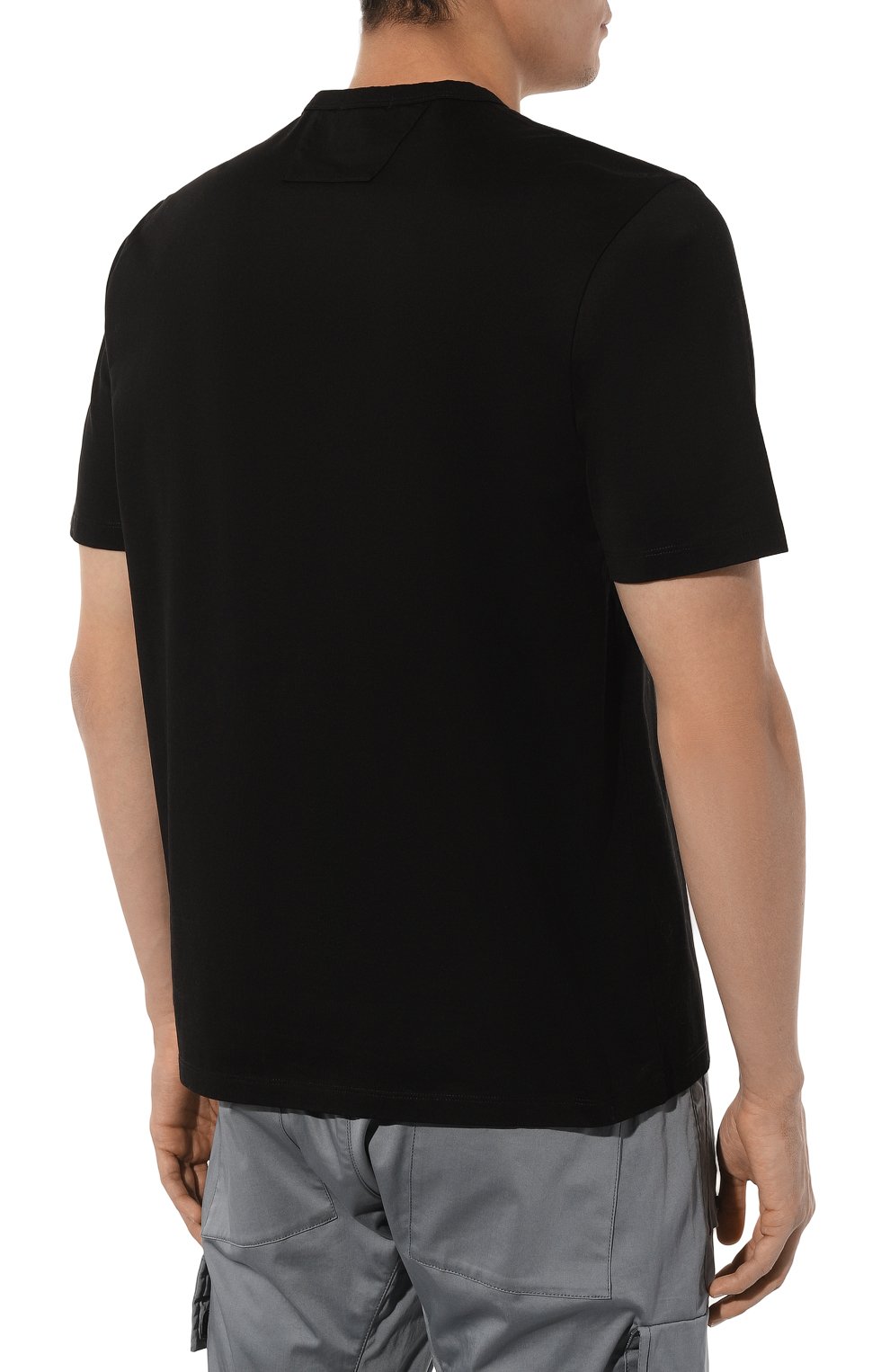 Хлопковая футболка C.P. COMPANY, арт. 16CLTS045A006370W, фото 4