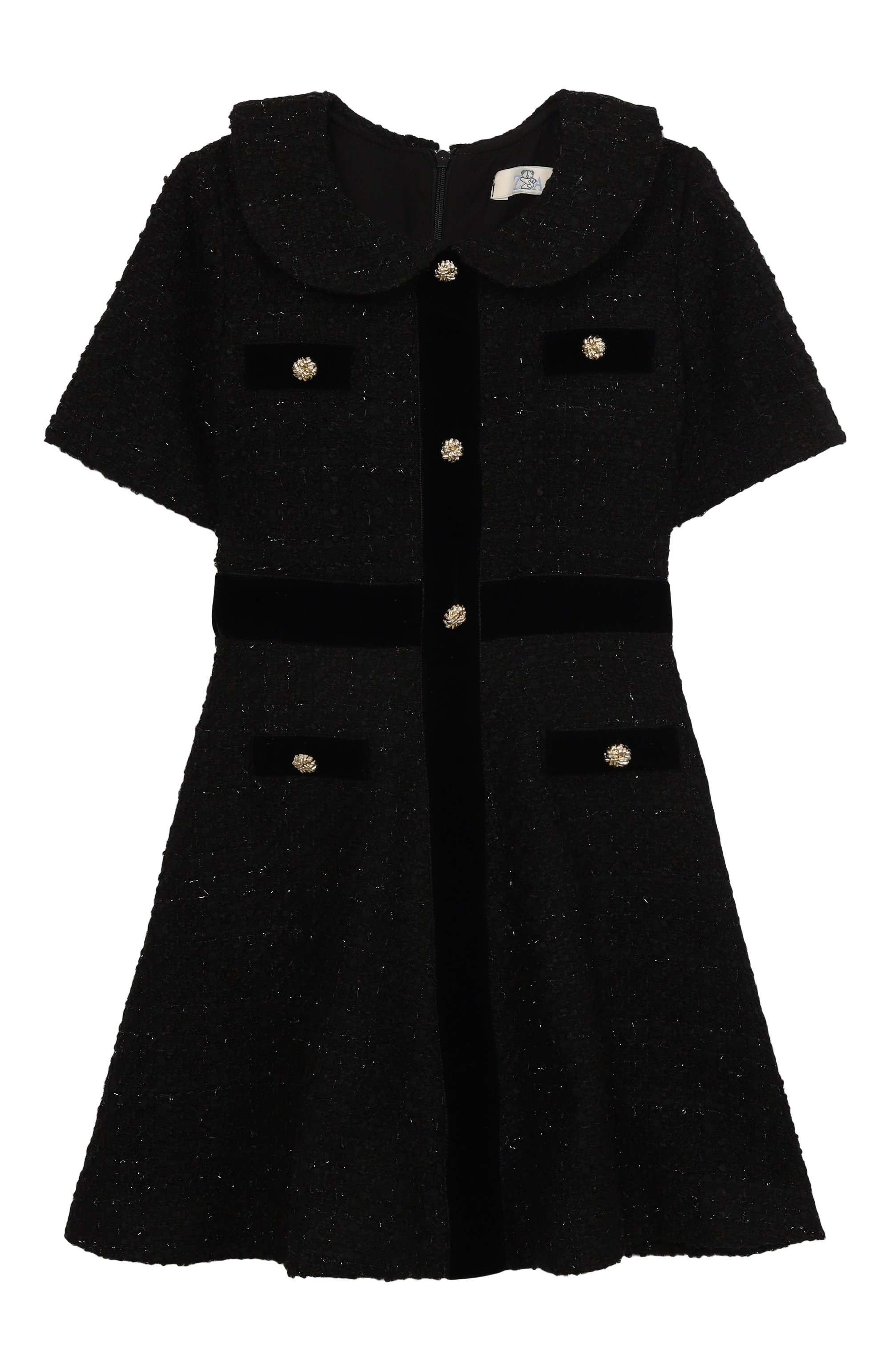 Твидовое платье ZHANNA & ANNA, арт. ZAOZ00000457, фото 1