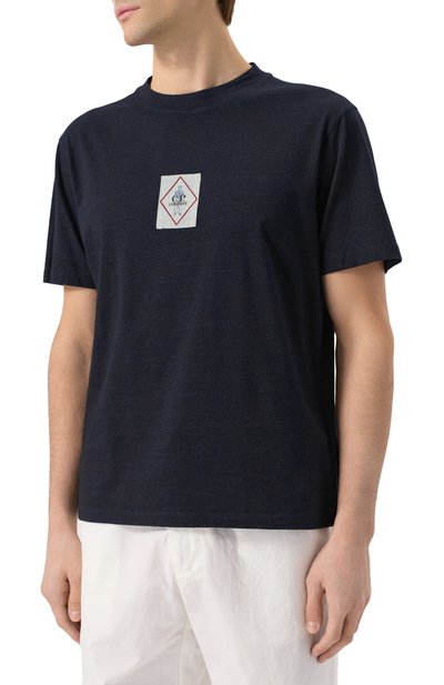 Хлопковая футболка C.P. COMPANY, арт. 18CMTS187A110056W, фото 3