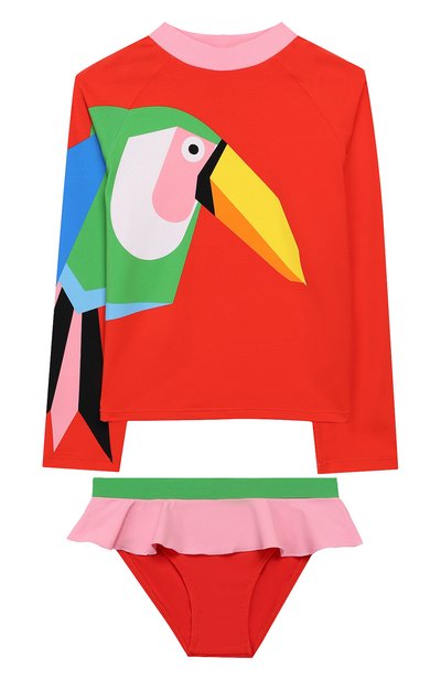 Комплект для плавания из лонгслива и трусов STELLA MCCARTNEY, арт. 539565/SMKA5, фото 1