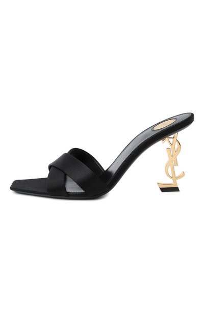 Текстильные мюли opyum 85 SAINT LAURENT, арт. 818931/9QAB1, фото 4