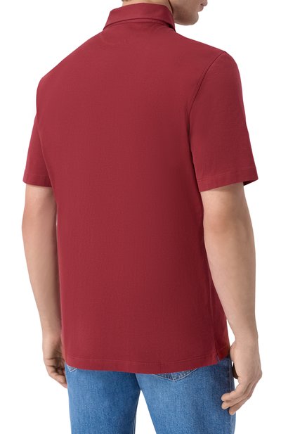 Хлопковое поло BRUNELLO CUCINELLI, арт. M0B133915, фото 4