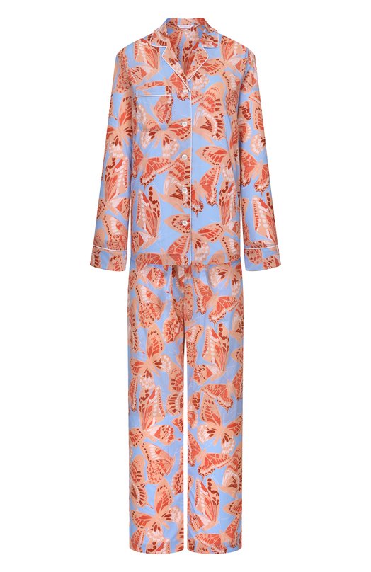 Хлопковая пижама Derek Rose 2012/LEDB095 Разноцветный 2012/LEDB095