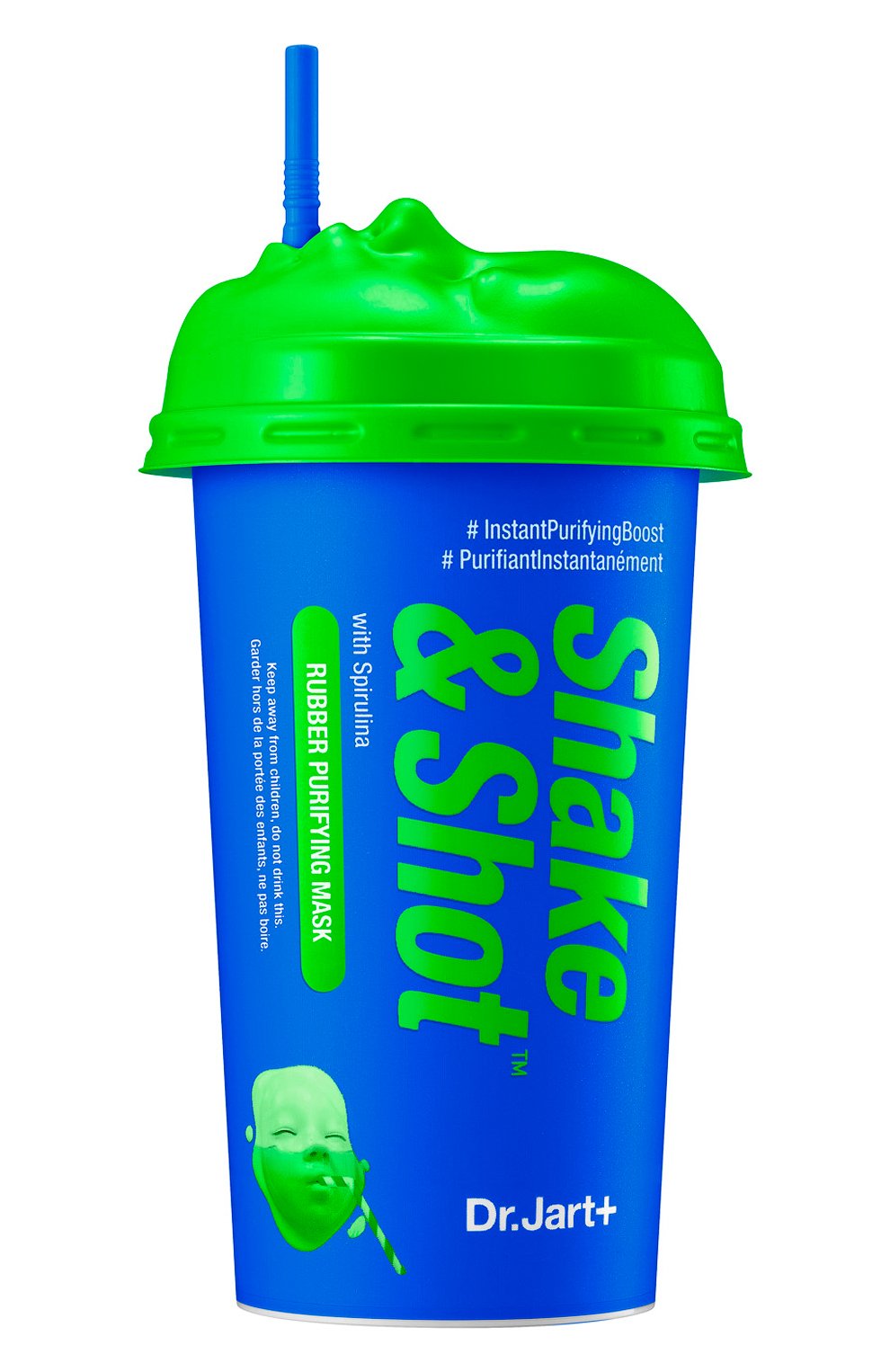 Альгинатная маска shake & shot антиоксидант & детокс DR.JART+ бесцветного цвета по цене 970 руб., арт. 8809535807083, фото 1 Альгинатная маска shake & shot антиоксидант & детокс DR.JART+, арт. 8809535807083, фото 1