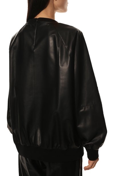 Кожаный свитшот PRADA, арт. 54282-08P-F0002, фото 4