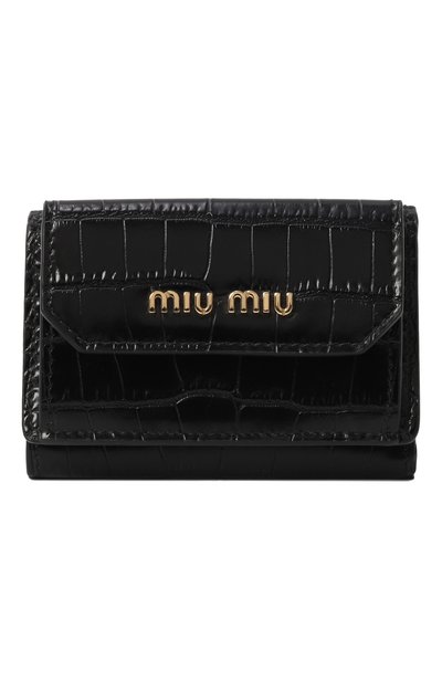 Кожаное портмоне MIU MIU, арт. 5MH021-2B8G-F0002, фото 1