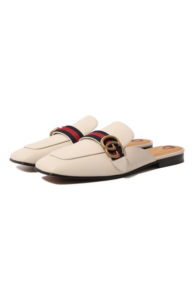 Кожаные сабо peyton GUCCI, арт. 423694 DKHC0, фото 1