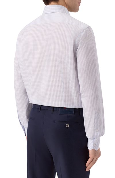 Хлопковая сорочка ZILLI, арт. CLAA01M010004221Q, фото 4