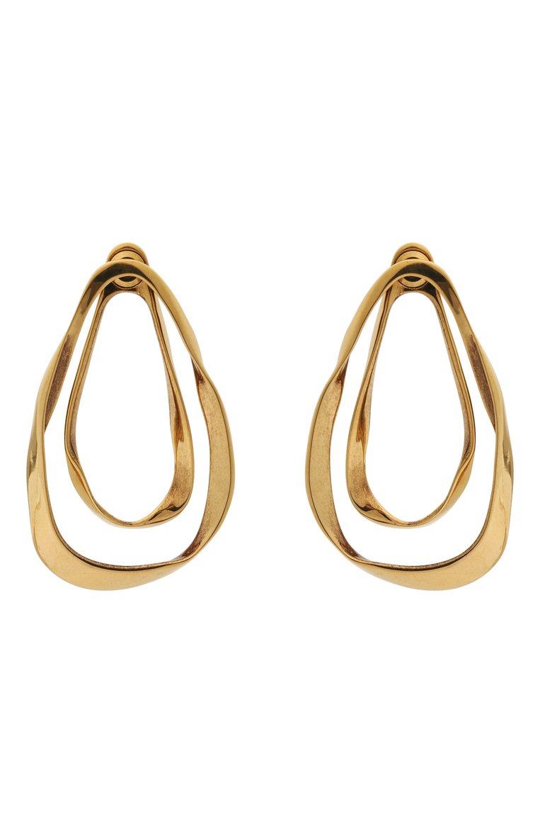 Женские серьги ALEXANDER MCQUEEN серебряного цвета, арт. 630095/J160T | Фото 1 (Материал: Металл; Нос: Не проставлено; Региональные ограничения белый список (Axapta Mercury): Не проставлено)