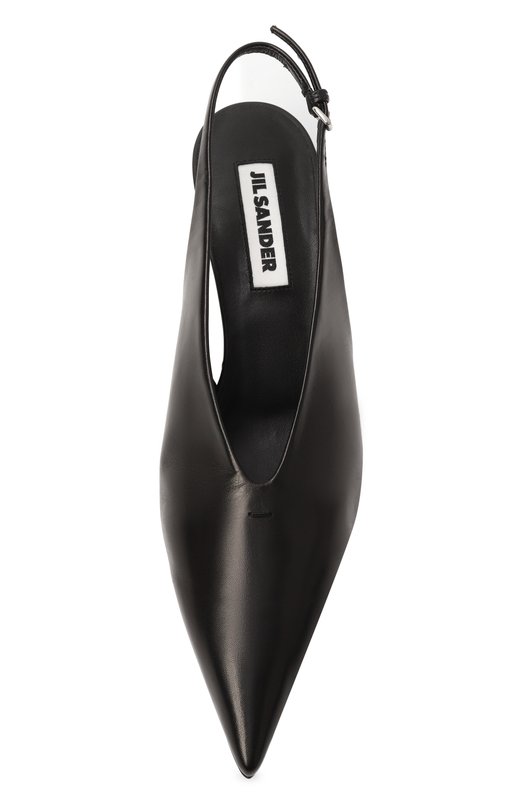 Кожаные туфли Jil Sander J15WP0128/P8226 Чёрный  J15WP0128/P8226 Фото 6