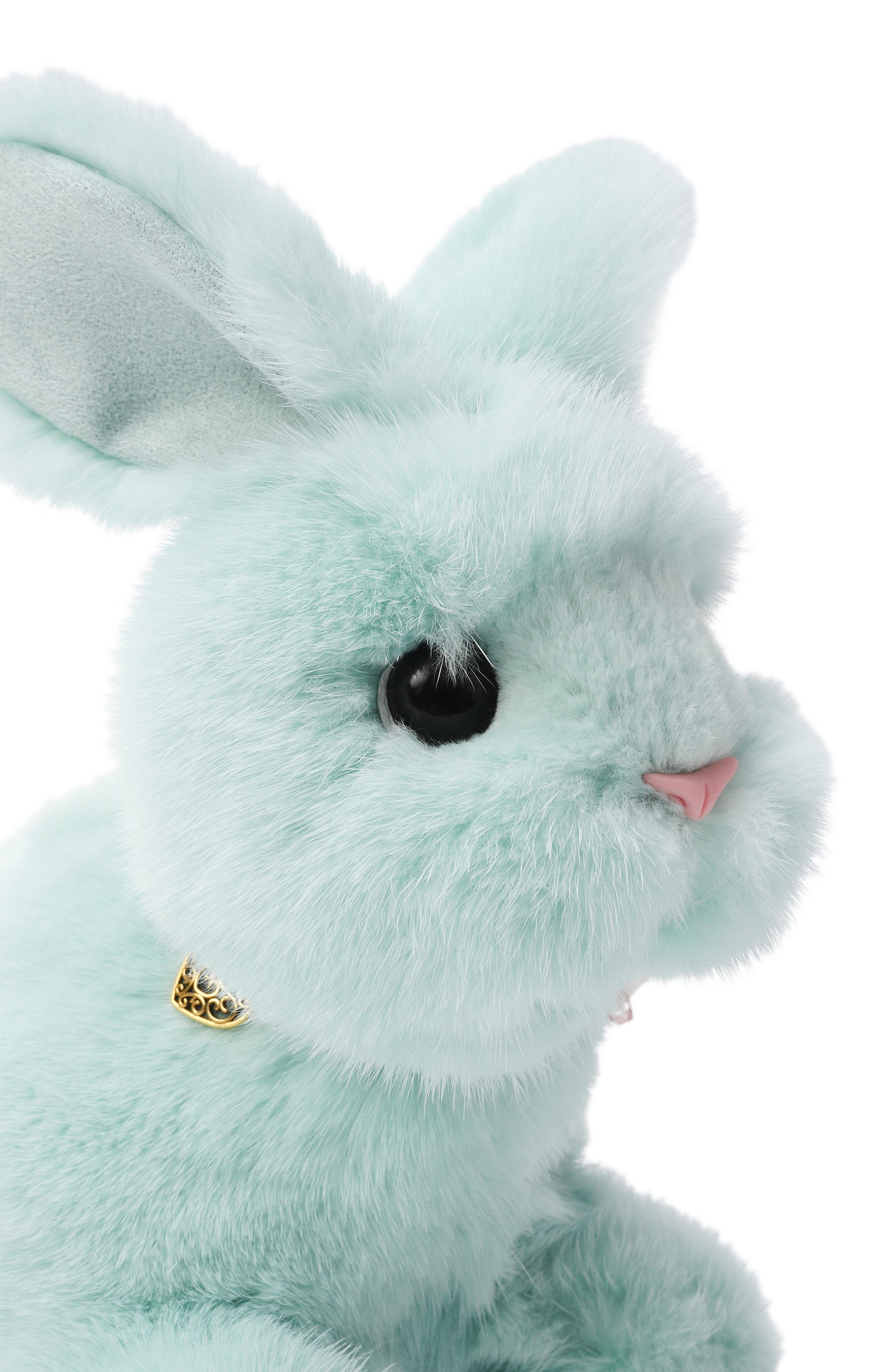 Мягкая игрушка кролик из норки CAROLON, арт. МИ-25-ПД-02, фото 4