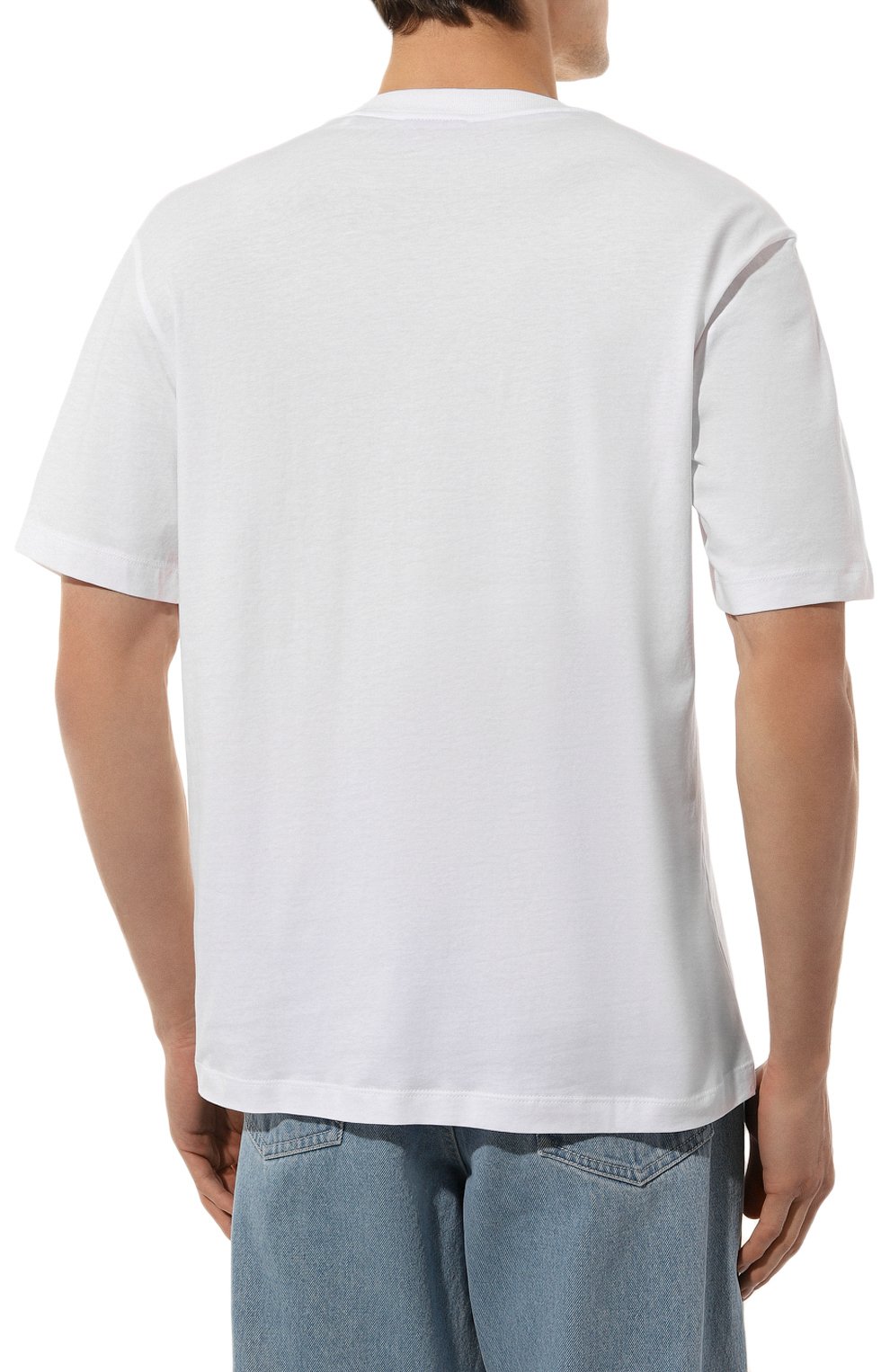 Хлопковая футболка HUGO BLUE, арт. 50528970, фото 4