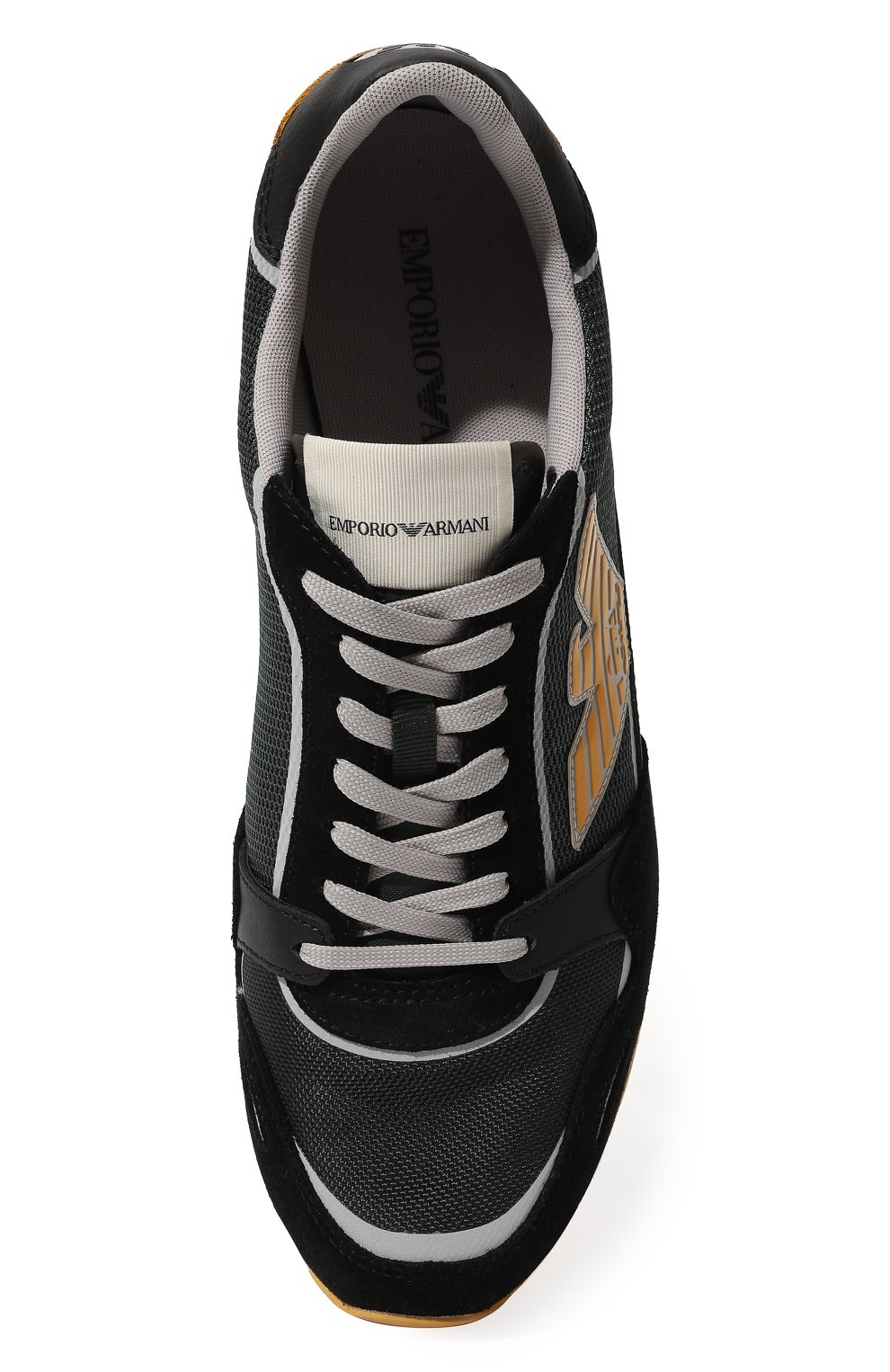 Комбинированные кроссовки EMPORIO ARMANI, арт. X4X537/XN730, фото 6