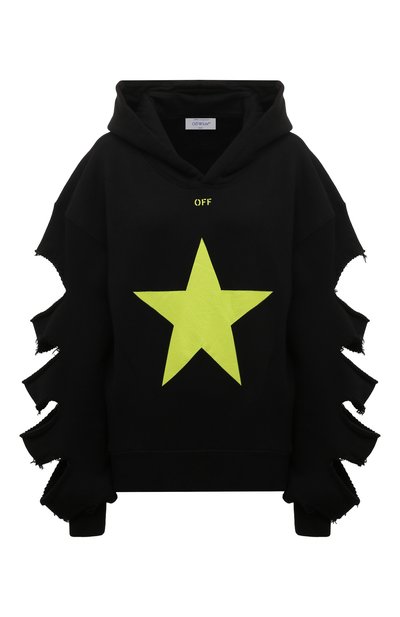 Хлопковое худи OFF-WHITE, арт. 0WBB067W24FLE003, фото 1