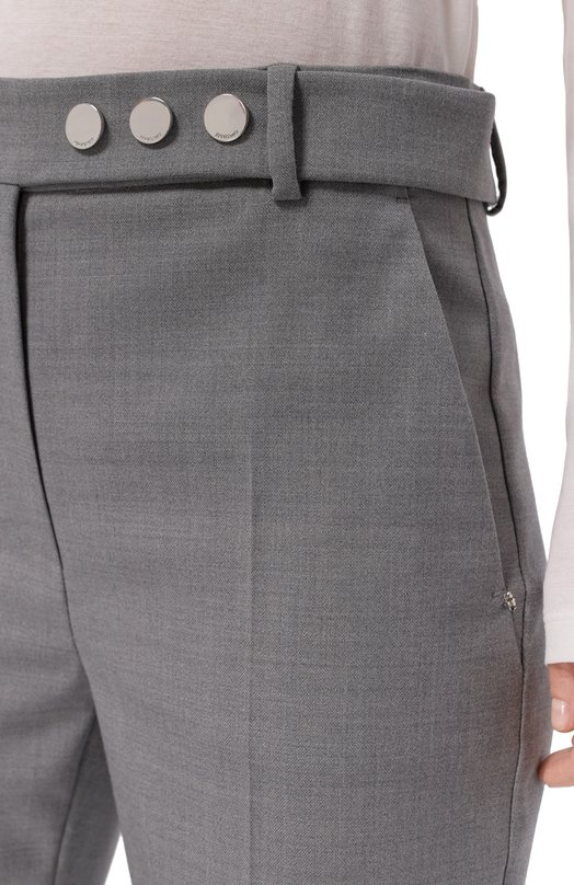 Шерстяные брюки Sportmax HARRY Серый  HARRY Фото 5