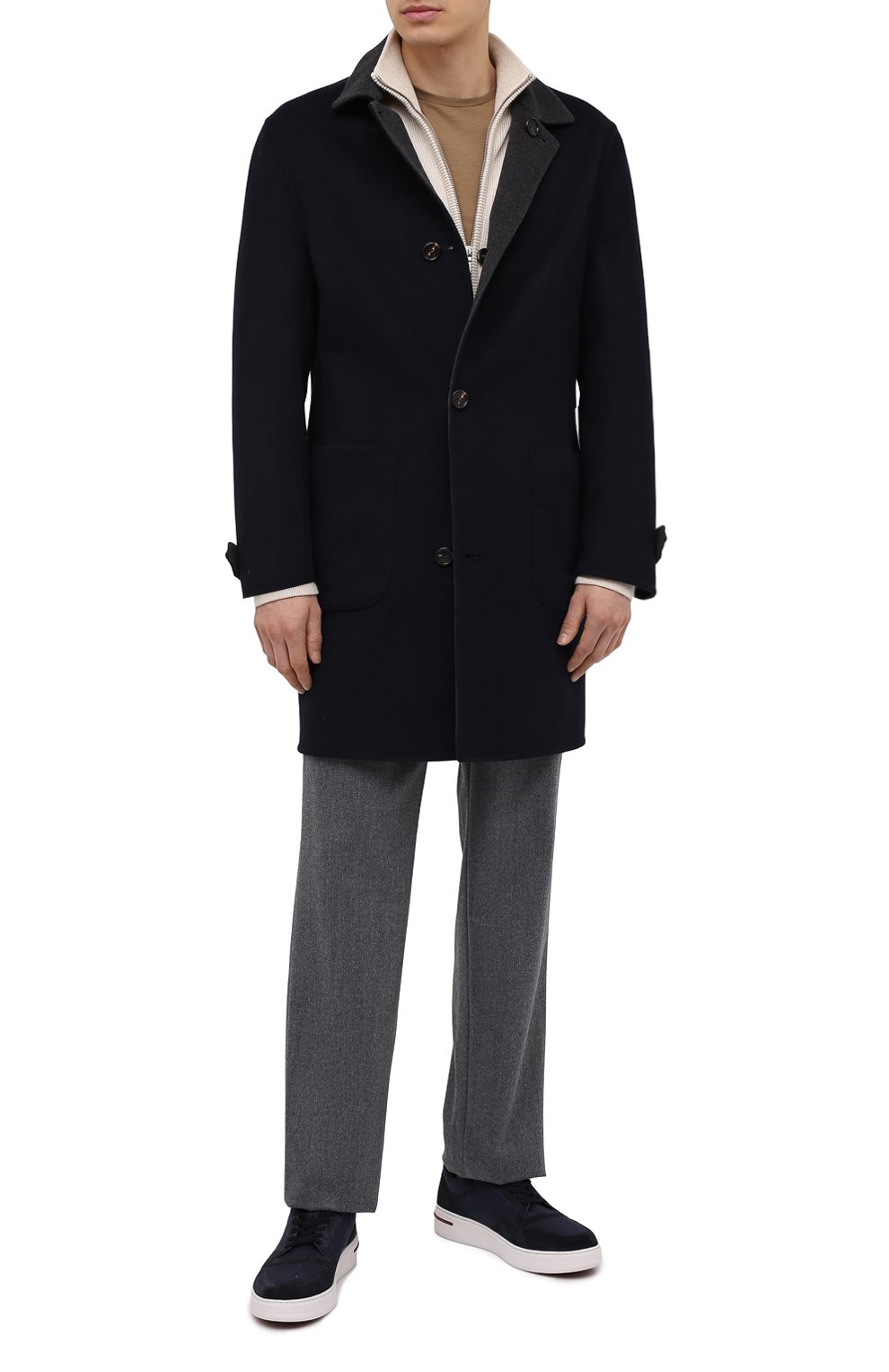 Двустороннее пальто из шерсти викуньи BRUNELLO CUCINELLI, арт. MP4659947/VVIC, фото 2