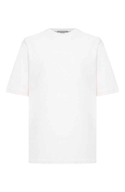 Хлопковая футболка Canali T0931/MJ02439 Белый T0931/MJ02439