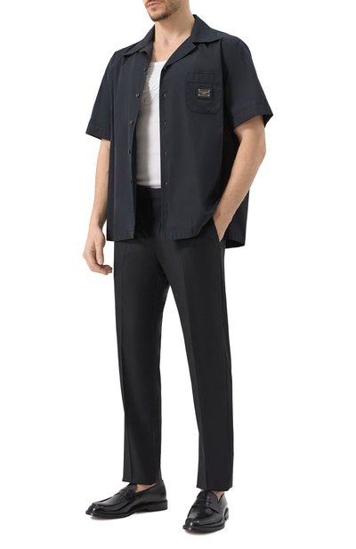 Мужская хлопковая рубашка DOLCE & GABBANA, арт. G5JH9T/GF855