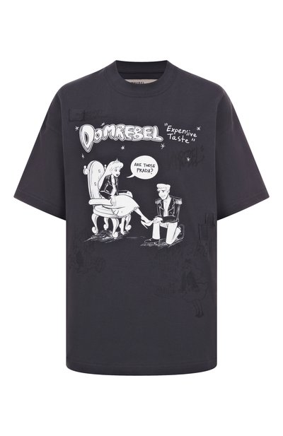 Женская хлопковая футболка DOMREBEL, арт. EXPENSIVE T-SHIRT